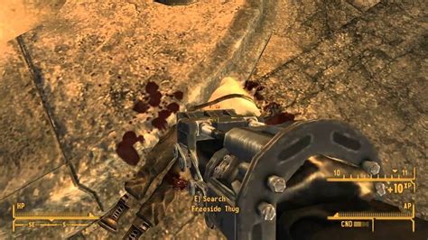 fallout new vegas bloody mess|dismemberment tweaks fnv.